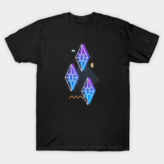 Synthwave Rarity Cutie Mark T-Shirt by Ilona's Store